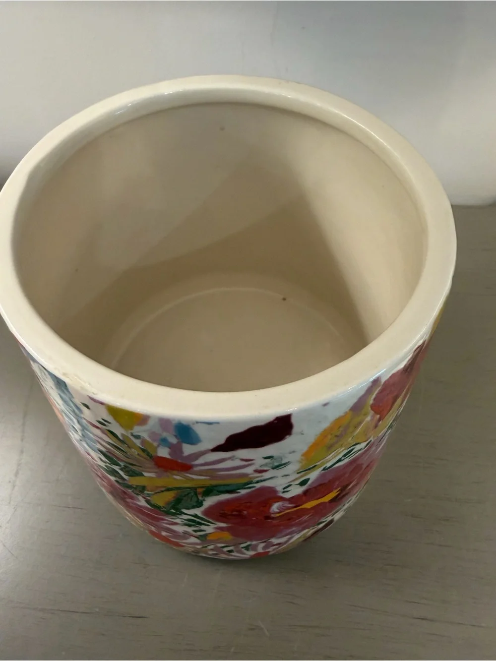 Target Opalhouse Flower Vase Planter Floral Pattern Holds Large Bouquet